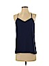 Express 100% Polyester Blue Sleeveless Blouse Size XS - photo 1