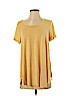 Altar'd State Yellow Short Sleeve T-Shirt Size S - photo 1