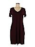 Daily Ritual Burgundy Casual Dress Size M - photo 1