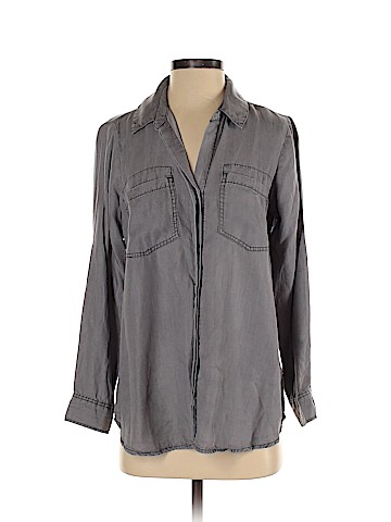 Terre Bleue Long Sleeve Button-Down Shirt (view 1)