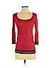 Just Cavalli 100% Viscose Red 3/4 Sleeve Top Size XS - photo 1