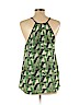 Rebecca Minkoff 100% Silk Green Sleeveless Silk Top Size L - photo 2