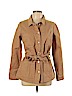 Just Fab 100% Cotton Tan Denim Jacket Size L - photo 1