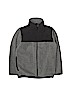 The Children's Place 100% Polyester Solid Gray Fleece Jacket Size 5T - photo 1