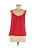 Express 100% Polyester Red Sleeveless Blouse Size M - photo 1