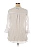 New Directions White 3/4 Sleeve Blouse Size XL - photo 2