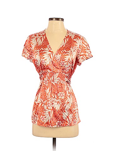 Ann Taylor Factory Short Sleeve Blouse (view 1)