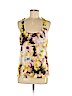 J. Crew Factory Store 100% Silk Yellow Sleeveless Silk Top Size 8 - photo 1