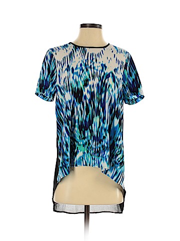 WAYF Short Sleeve Blouse (view 1)