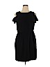 Ann Taylor LOFT Outlet Black Casual Dress Size 14 - photo 1