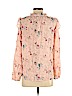 Ann Taylor LOFT 100% Rayon Pink Long Sleeve Blouse Size S - photo 2