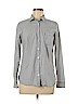 Apt. 9 100% Cotton White Long Sleeve Button-Down Shirt Size M - photo 1