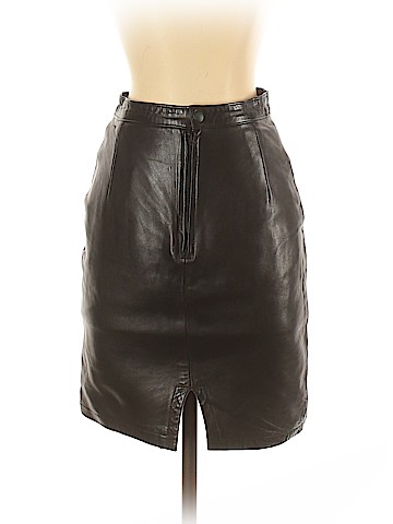 Ventcouvert Leather Skirt (view 1)