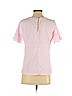 Banana Republic 100% Cotton Pink Short Sleeve Blouse Size XS - photo 2
