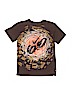 Nike 100% Cotton Brown Short Sleeve T-Shirt Size 10 - 12 - photo 1