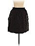 Leif Notes 100% Polyester Brown Casual Skirt Size 0 - photo 2
