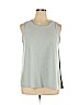 Ann Taylor LOFT Outlet Green Sleeveless Top Size XL - photo 1