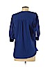 41Hawthorn 100% Polyester Blue 3/4 Sleeve Blouse Size S - photo 2