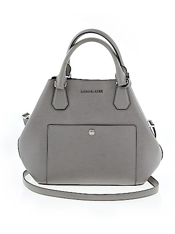 MICHAEL Michael Kors Leather Satchel (view 1)