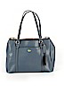 Coach Blue Leather Shoulder Bag One size - photo 1