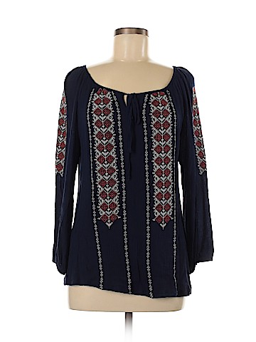 Solitaire 3/4 Sleeve Blouse (view 1)