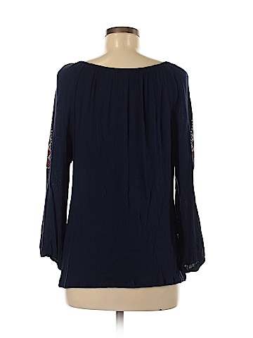 Solitaire 3/4 Sleeve Blouse (view 2)