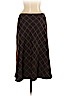 Lands' End 100% Polyester Brown Casual Skirt Size 8 - photo 2