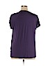 Banana Republic Factory Store Purple Short Sleeve Top Size XL - photo 2