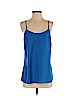 J. Crew Factory Store 100% Polyester Blue Sleeveless Blouse Size 4 - photo 1