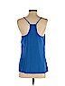 J. Crew Factory Store 100% Polyester Blue Sleeveless Blouse Size 4 - photo 2