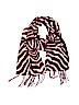 Assorted Brands 100% Polyester Animal Print White Scarf One size - photo 1