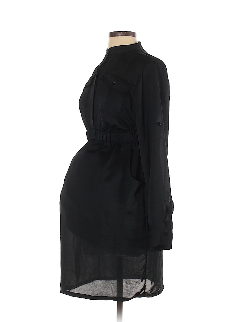 Liz Lange Maternity 100% Polyester Black Casual Dress Size XS - photo 1