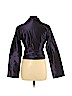 PAUW 100% Silk Purple Long Sleeve Silk Top Size 10 (3) - photo 2
