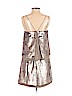 Banana Republic 100% Polyester Silver Cocktail Dress Size 4 - photo 2