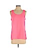 Express 100% Polyester Pink Sleeveless Blouse Size S - photo 1