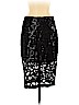 Express 100% Polyester Black Formal Skirt Size 8 - photo 1