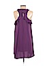 Ann Taylor LOFT 100% Polyester Purple Casual Dress Size XS - photo 2