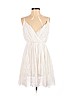 Ark n c. 100% Nylon White Casual Dress Size S - photo 1