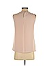 Ann Taylor LOFT 100% Polyester Tan Sleeveless Blouse Size XS - photo 2