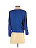 Express 100% Polyester Blue 3/4 Sleeve Blouse Size S - photo 2