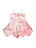 Indygo Artwear 100% Cotton Floral Pink Dress Size 2T - photo 1