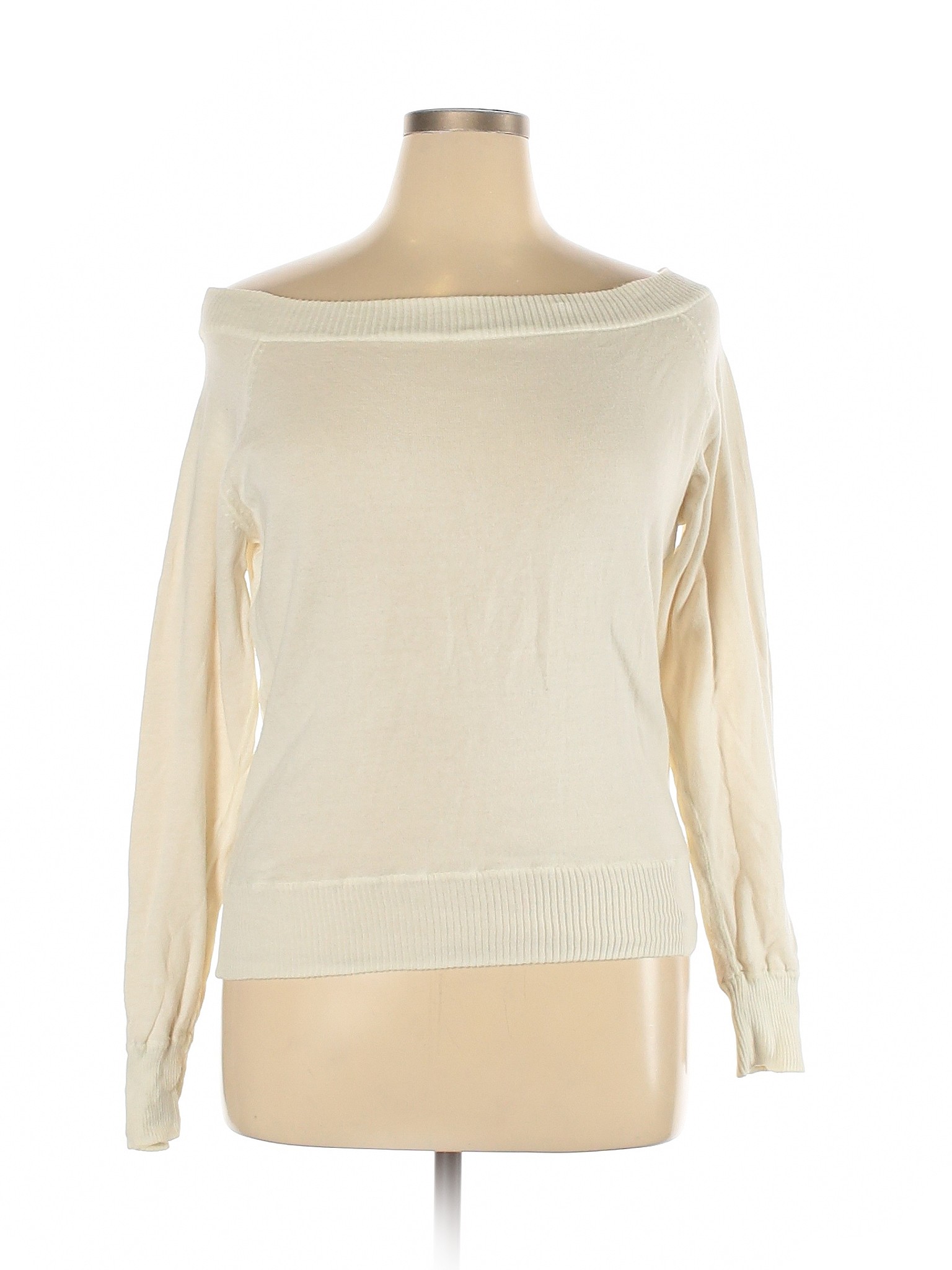 Gap Women Ivory Pullover Sweater XL | eBay