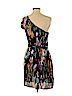 Reformed 100% Polyester Black Cocktail Dress Size 6 - photo 2