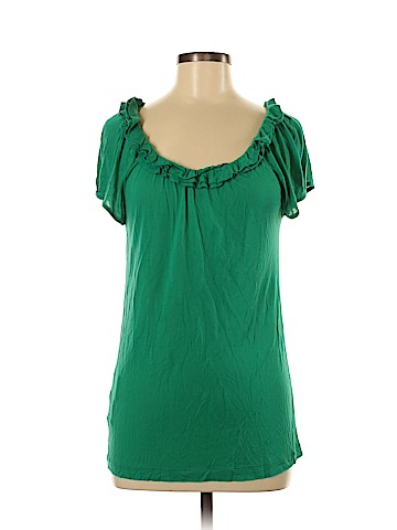 BCBGMAXAZRIA Short Sleeve Top (view 1)