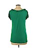 BCBGMAXAZRIA 100% Modal Green Short Sleeve Top Size M - photo 2