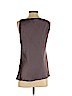 Spense 100% Polyester Brown Sleeveless Blouse Size S - photo 2