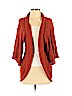 Absolutely Creative Worldwide 100% Acrylic Orange Cardigan Size S - photo 1