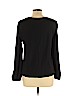 Zara 100% Cotton Black Long Sleeve T-Shirt Size L - photo 2