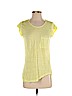 Joie 100% Linen Yellow Short Sleeve T-Shirt Size XS - photo 1