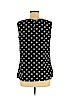 Merona 100% Polyester Black Sleeveless Blouse Size M - photo 2